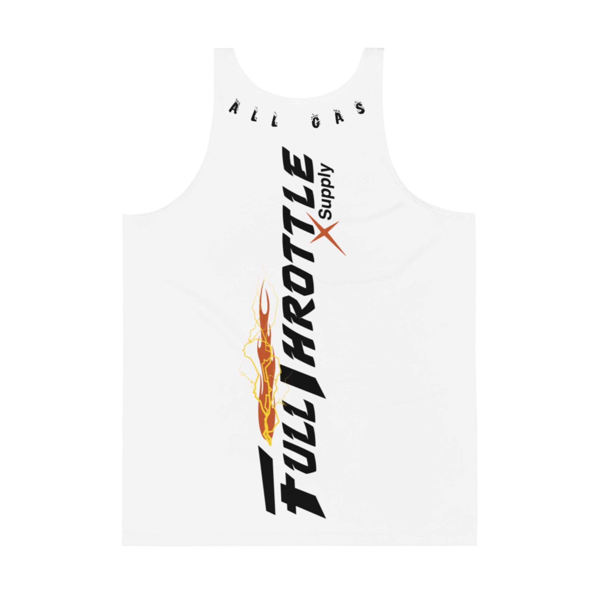 Printed Tank Top in United Sports/white
